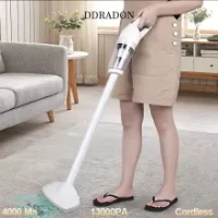 DDRADON Mini Aspirateur de Voiture à Main Sans Fil, Rechargeable pour Maison, Animaux Domestiques, 13000Pa