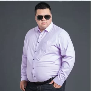 Grande chemise à manches longues pour homme, tenue de bureau formelle, bleu Business, 6XL, 8XL, 10XL, 12XL, collection hiver automne grande taille, haute qualité