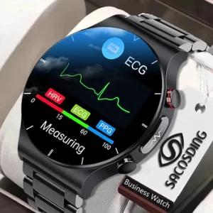 2022 New ECG+PPG Smart Watch Men Blood Pressure