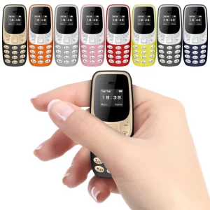 SERVO – petit téléphone portable BM10 débloqué, 2 cartes SIM, Bluetooth, lecteur de voix, enregistrement d’appels à faible rayonnement