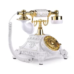 Téléphone portable rétro Vintage rilievo, en résine européenne, fait à la main, fixe pour maison, bureau, hôtel