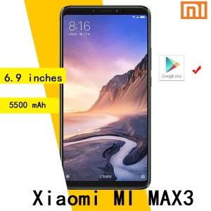 Xiaomi – téléphone portable Mi Max 3 MAX 2 MAX 1, écran de 6.9 pouces, 4 go de RAM, 64 go de ROM, lecteur d’empreinte digitale, 4G, Android